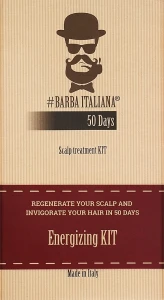 Barba Italiana Набір проти випадіння волосся Energizing Kit 50 Days (h/cr/250ml + shm/250ml + h/lot/50ml)