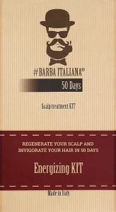 Barba Italiana Набор против выпадения волос Energizing Kit 50 Days (h/cr/250ml + shm/250ml + h/lot/50ml)