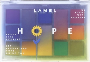 LAMEL Make Up HOPE Eyeshadow Palette Палетка теней для век