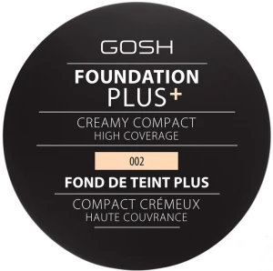 Gosh Copenhagen Foundation Plus+ Creamy Compact High Coverage Компактный тональный крем