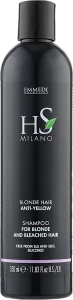 HS Milano Відновлювальний шампунь для освітленого волосся Blonde Hair Anti-Yellow Shampoo