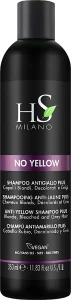 HS Milano Шампунь проти жовтизни для блонда, освітленого та сивого волосся No Yellow Shampoo
