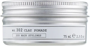 Depot Глиняная помада для волос Hair Styling 302 Clay Pomade