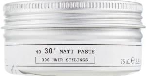 Depot Матовая паста для волос сильной фиксации Hair Styling 301 Matt Past