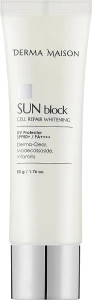 Сонцезахисний крем Derma Maison Sun Block Cell Repair Whitening SPF50+PA++++ - Medi peel Derma Maison Sun Block Cell Repair Whitening SPF50+PA++++, 50 мл