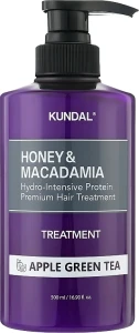 Kundal Кондиціонер для волосся "Apple Green Tea" Honey & Macadamia Treatment