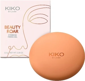 Kiko Milano Beauty Roar Eyebrow Fixing Gel Фіксувальний гель для брів
