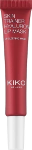 Kiko Milano Ночная маска для губ с гиалуроновой кислотой Skin Trainer Hyaluron Lip Mask