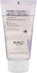 Kiko Milano Міцелярний гель для вмивання Pure Clean Micellar Gel
