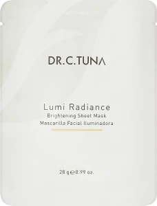 Farmasi Осветляющая тканевая маска Dr. C. Tuna Lumi Radiance Brightening Sheet Mask