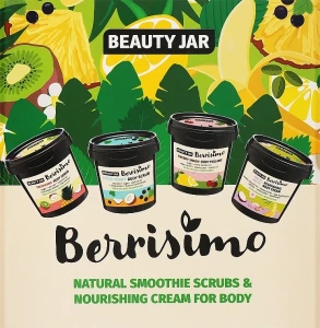 Beauty Jar УЦІНКА Набір Berrisimo Nourishing Body Gift Set (b/scrub/200g + b/peel/180g + b/scrub/190gl + b/cr/155ml) *