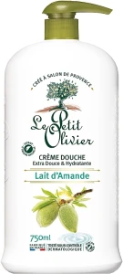 Le Petit Olivier Крем для душа "Миндаль Молоко" Extra Gentle Shower Creams
