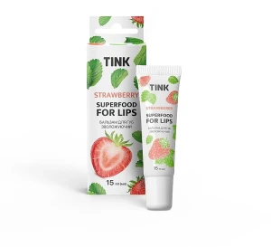 Tink Зволожувальний бальзам для губ "Полуниця" Superfood For Lips Strawberry