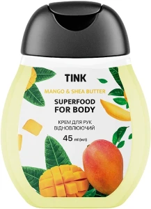 Tink Крем для рук відновлювальний з екстрактом манго та маслом ши Superfood For Body Mango & Shea Butter