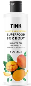 Tink Гель для душу "Манго-молочні протеїни" Superfood For Body Shower Gel