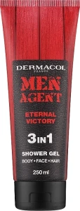 Dermacol Гель для душа Men Agent Eternal Victory 3in1 Shower Gel