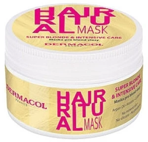 Dermacol Маска для светлых волос Hair Ritual Super Blonde Mask