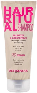 Dermacol Шампунь для брюнеток Hair Ritual Brunette & Grow Shampoo