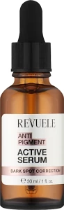 Сироватка для обличчя проти пігментації - Revuele Anti Pigment Serum, 30 мл