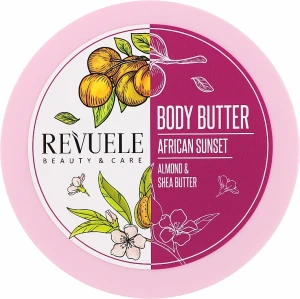 Revuele Баттер для тела "Миндаль и ши" African Sunset Almond & Shea Body Butter