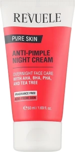 Revuele Крем нічний для обличчя проти прищів Pure Skin Anti-Pimple Night Cream