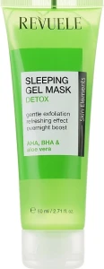 Revuele Нічна детокс-маска для обличчя Sleeping Gel Mask Detox