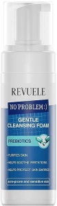 Пінка для вмивання з пребіотиками - Revuele No Problem Prebiotics Gentle Cleansing Foam, 150 мл