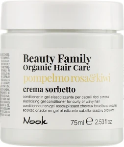 Nook Кондиціонер-гель для кучерявого й в'юнкого волосся Beauty Family Organic Hair Care Cond