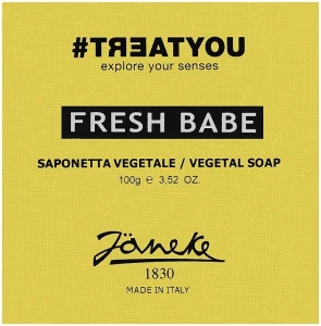 Janeke Мыло #Treatyou Fresh Babe Soap