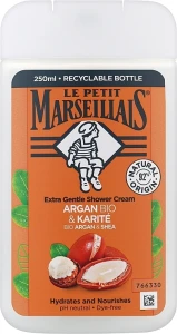 Le Petit Marseillais Биогель для душа "Арган и масло ши" Argan Bio & Karite Extra Gentle Shower Cream
