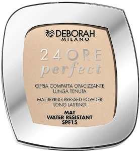 Deborah Fondotinta 24 Ore Perfect SPF15 Compact Powder Пудра для лица