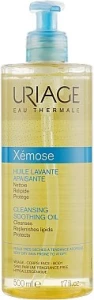 Uriage Успокаивающее очищающее масло для лица и тела Xemose Oil