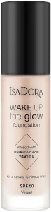 IsaDora Wake Up The Glow Foundation SPF 50 Тональная основа