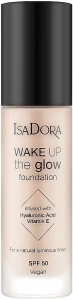 IsaDora Wake Up The Glow Foundation SPF 50 Тональна основа