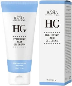 Інтенсивно-зволожуючий крем-гель з гіалуроновою кислотою - Cos De Baha HG Hyaluronic Acid Gel Cream, 120 мл