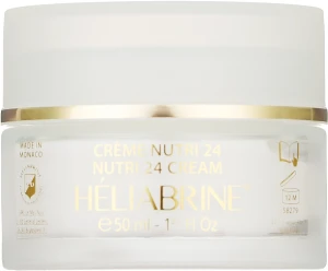Heliabrine Зволожувальний і тонізувальний крем для сухої шкіри обличчя Nutri 24 Cream