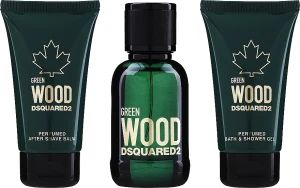Dsquared2 Green Wood Pour Homme Набор (edt/50ml + s/g/50ml + aft sh balm/50ml)