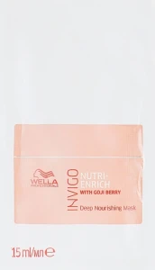 Wella Professionals Маска с ягодами годжи, питательная Invigo Nutri-Enrich Deep Nourishing Mask