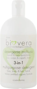 Cosmofarma Засіб для догляду за тілом та волоссям для всієї родини Bio Vera Detergente Multiuso Familia