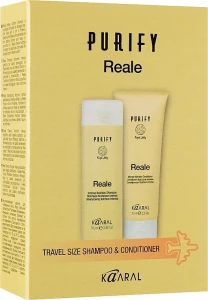 Kaaral Дорожній набір Purify Reale Travel Kit (shm/100ml + cond/75ml)