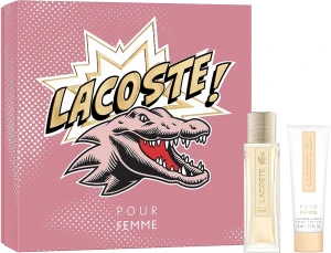 Lacoste Pour Femme Festive Gift Set Набір (edp/50ml + b/lot/50ml)