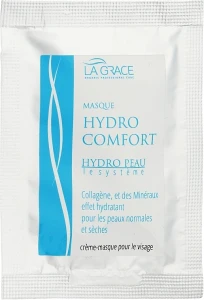 La Grace Маска для обличчя гідрокомфорт із колагеном та морськими мінералами Hydro Comfort Mask