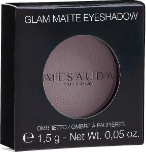Mesauda Milano Glam Matte Eye Shadow Матові тіні для повік