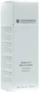 Janssen Cosmetics Регенеруючий концентрат з вітаміном С Vitaforce C Skin Complex