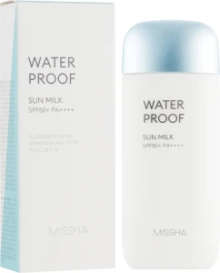 Missha Сонцезахисне водостійке молочко All-around Water Proof Sun Milk SPF50+/PA+++
