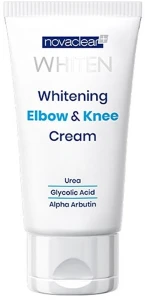 Novaclear Відбілювальний крем для колін і ліктів Whiten Whitening Whitening Elbow & Knee Cream
