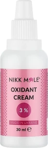 Nikk Mole Кремовий окислювач для фарби для брів та вій Oxidant Cream 3%