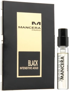 Парфумована вода унісекс - Mancera Black Intensitive Aoud, пробник, 2 мл