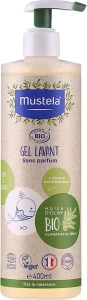 Mustela Гель для мытья тела и волос, без запаха Bio Organic Cleansing Gel