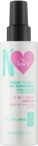 ING Professional Багатофункціональний спрей 12 в 1 для волосся 12 In 1 Leave-In Spray